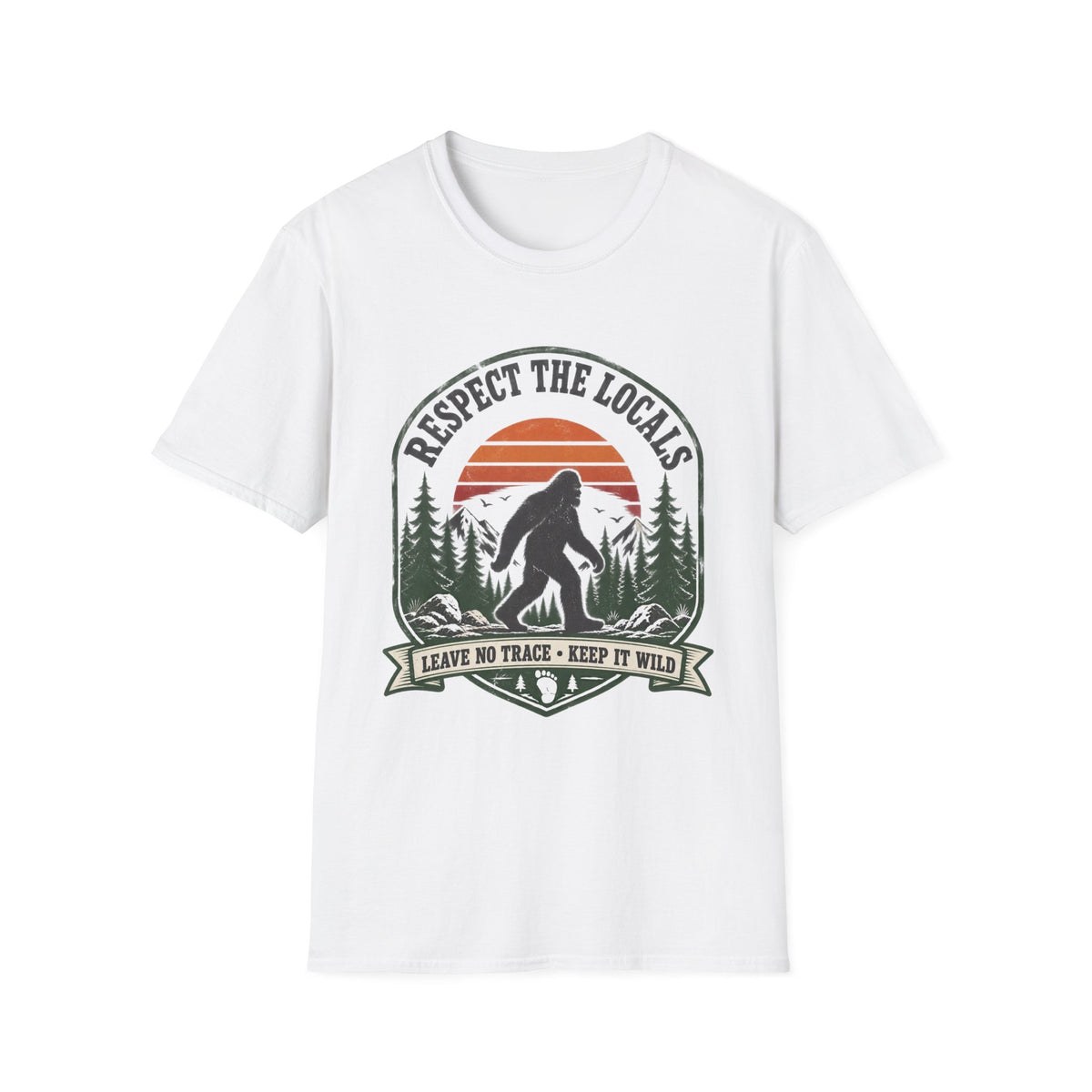 Respect The Locals Leave No Trace Keep It Wild T-Shirt