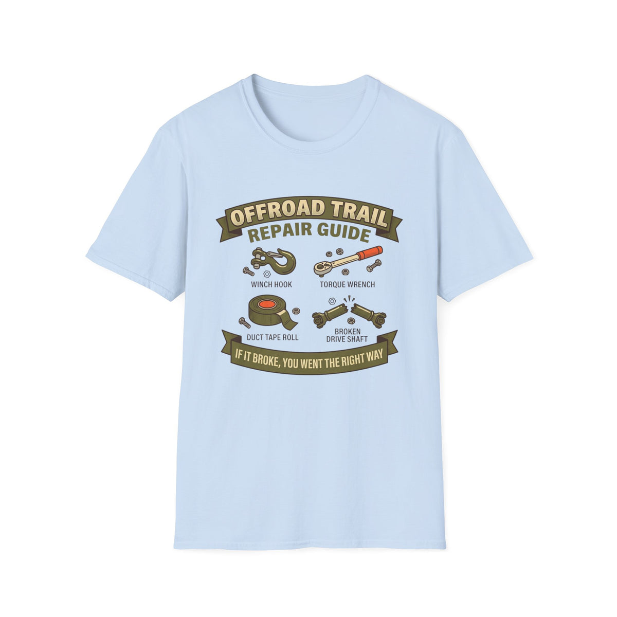 Off Road Trail Repair Guide T-Shirt