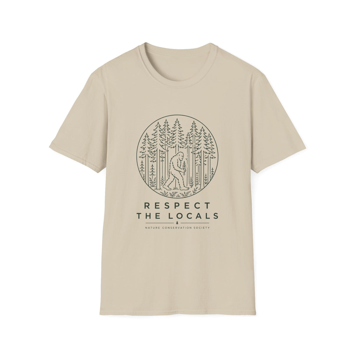 Respect The Locals Nature Conservation Society T-Shirt