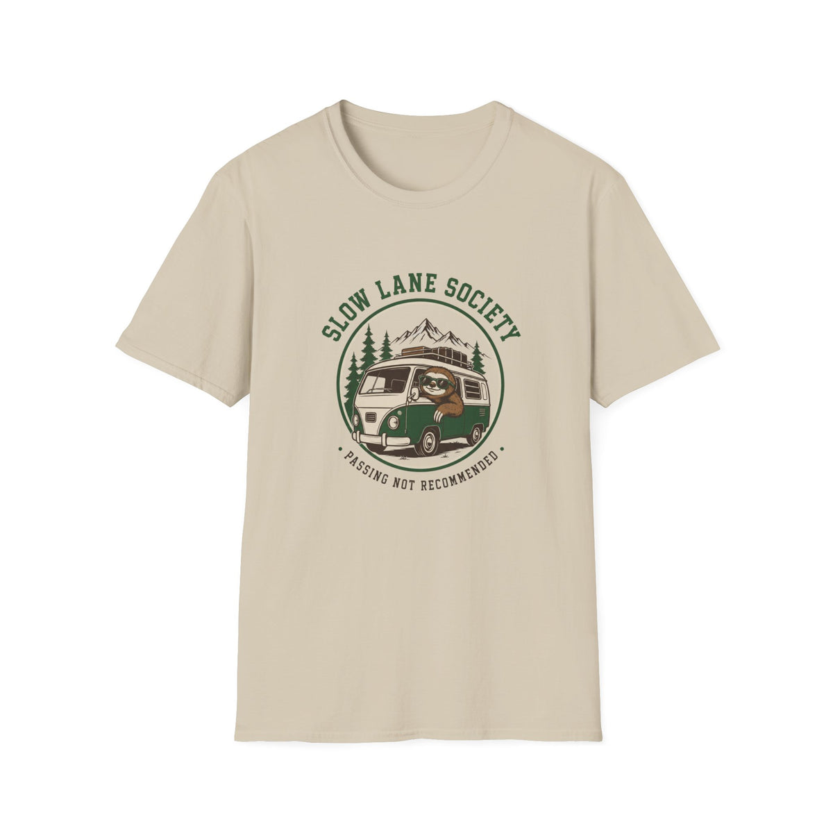 Slow Lane Society Passing Not Recommended T-Shirt