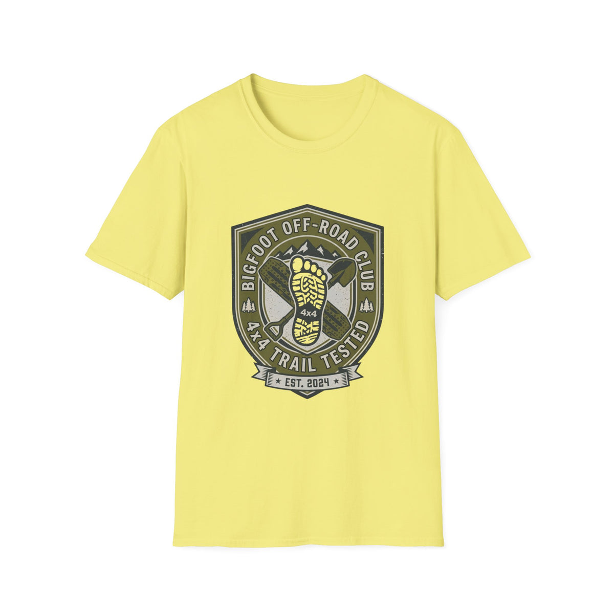 Bigfoot Off Road Club 4x4 Trail Tested T-Shirt