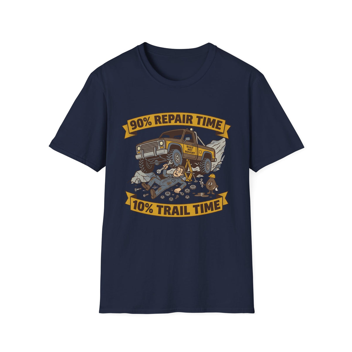 90% Repair Time 10% Trail Time T-Shirt