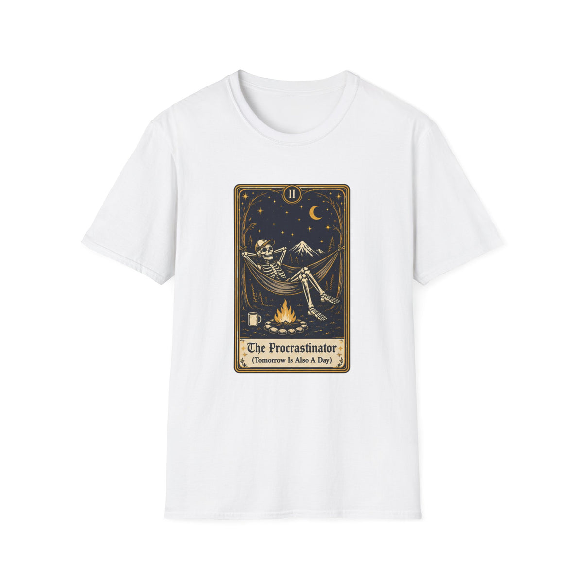 The Procrastinator Tarot T-Shirt