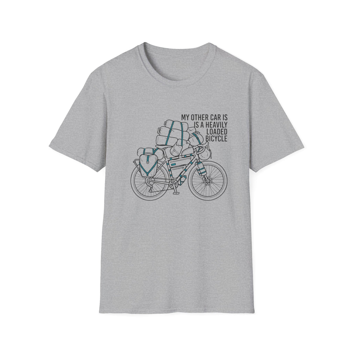 My Other Car Is A Heavily Loaded Bicycle T-Shirt