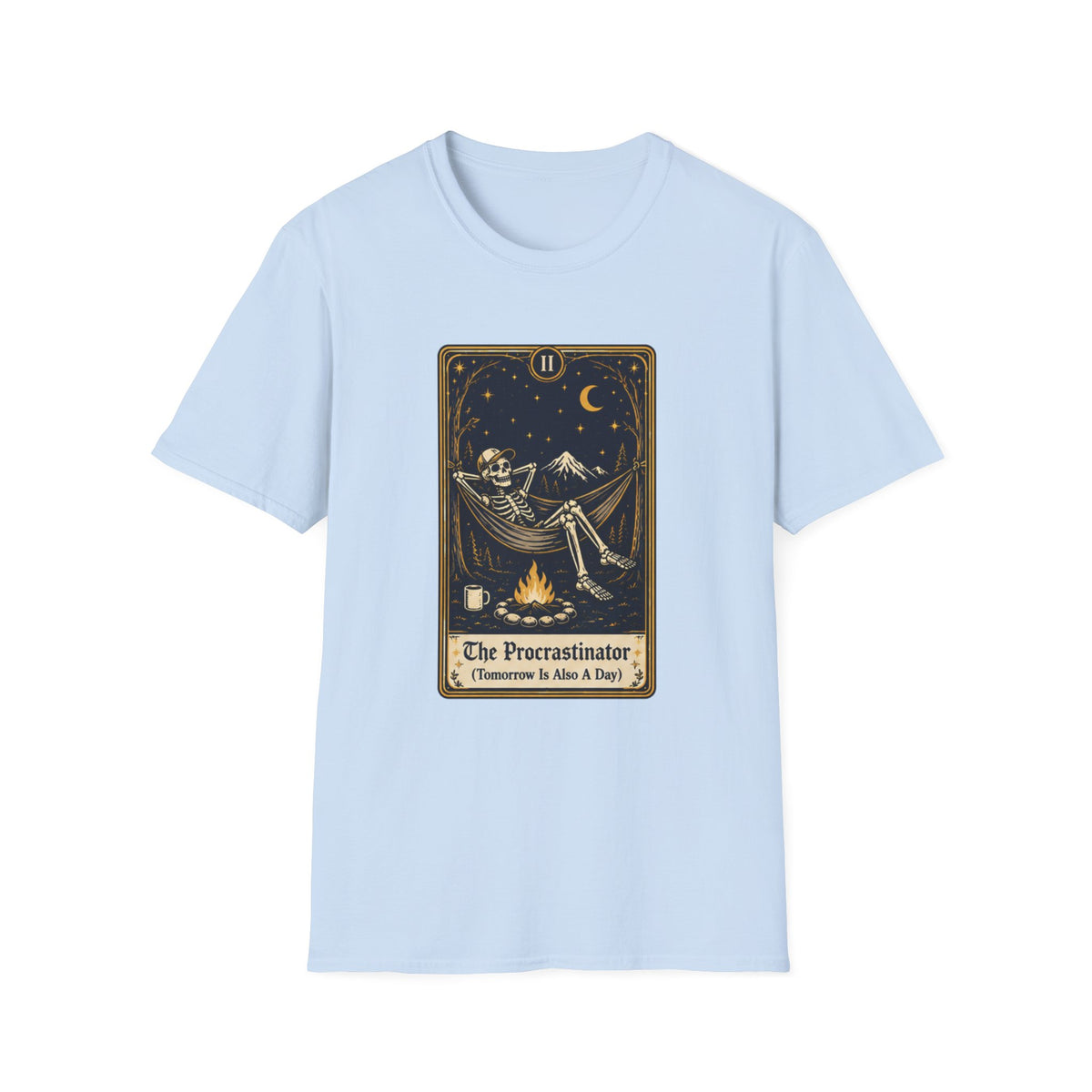 The Procrastinator Tarot T-Shirt