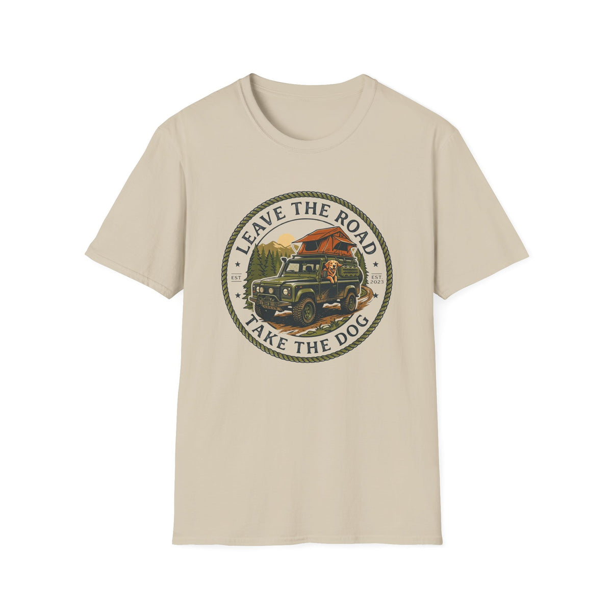 Leave The Road Take The Dog T-Shirt