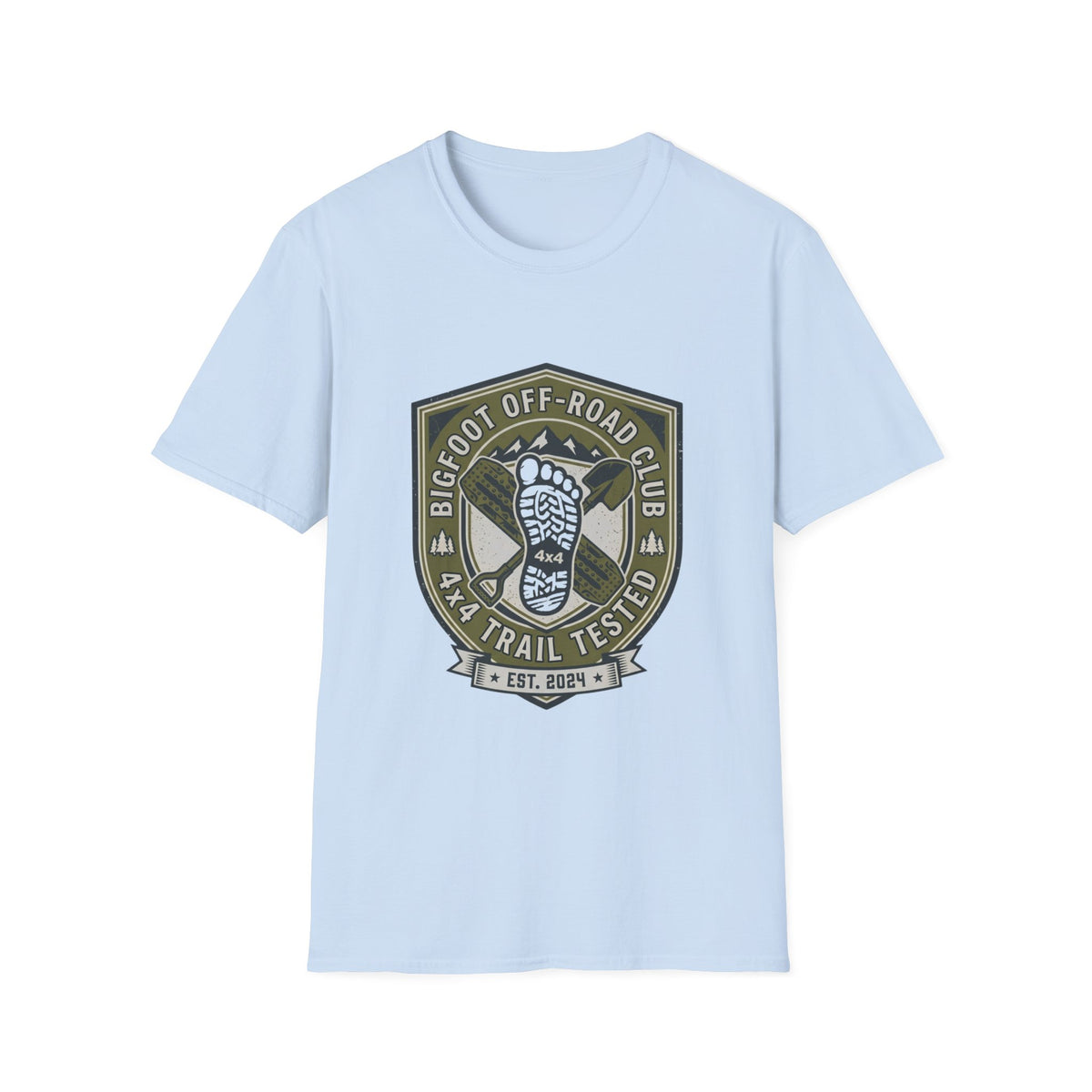 Bigfoot Off Road Club 4x4 Trail Tested T-Shirt