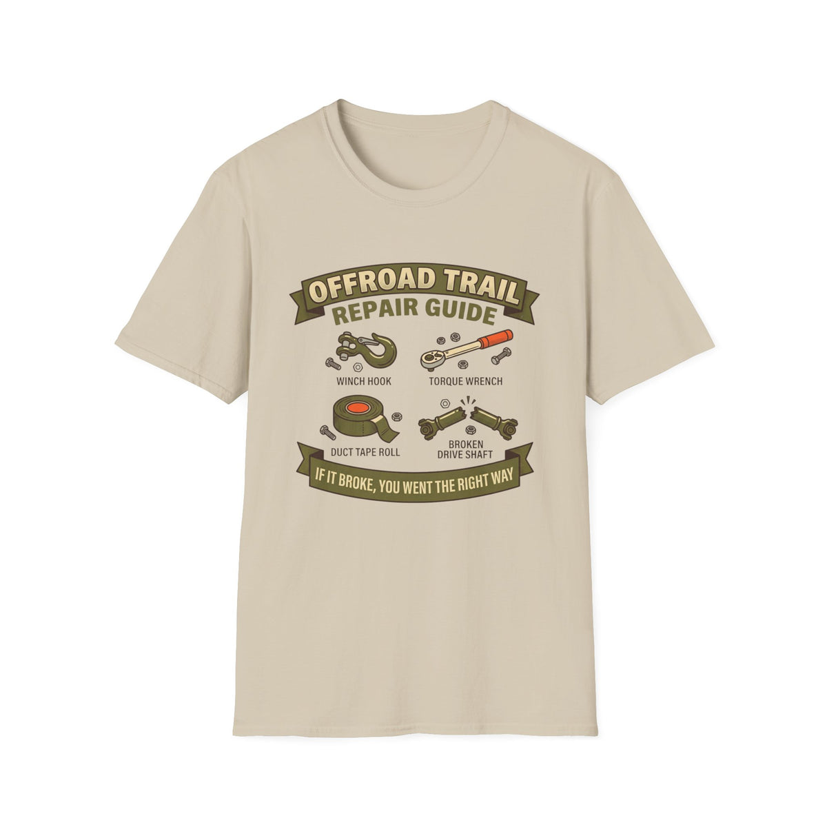 Off Road Trail Repair Guide T-Shirt