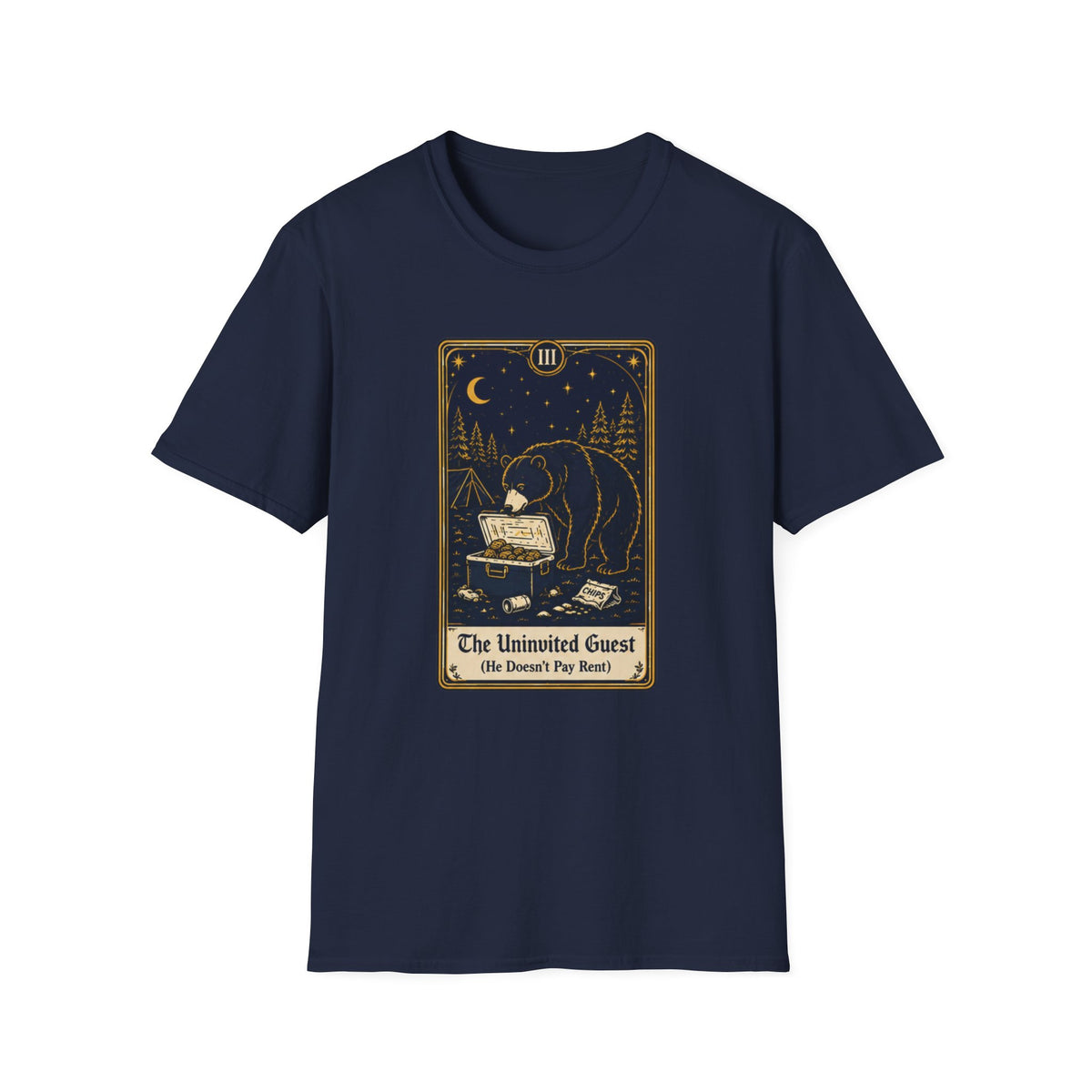 The Uninvited Guest Tarot T-Shirt