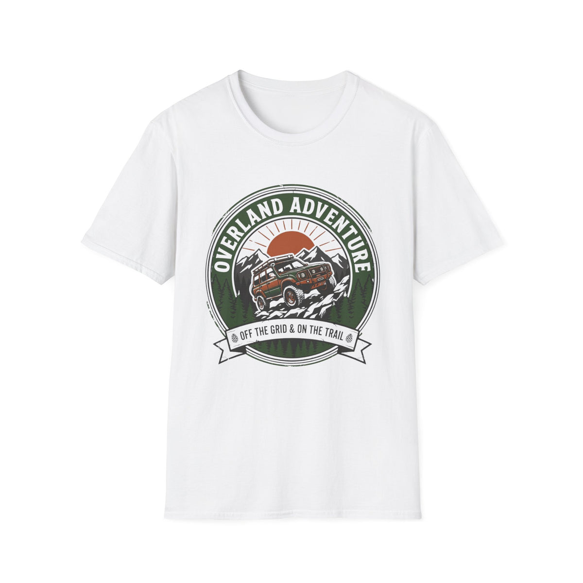 Overland Adventures Off The Grid On The Trail T-Shirt