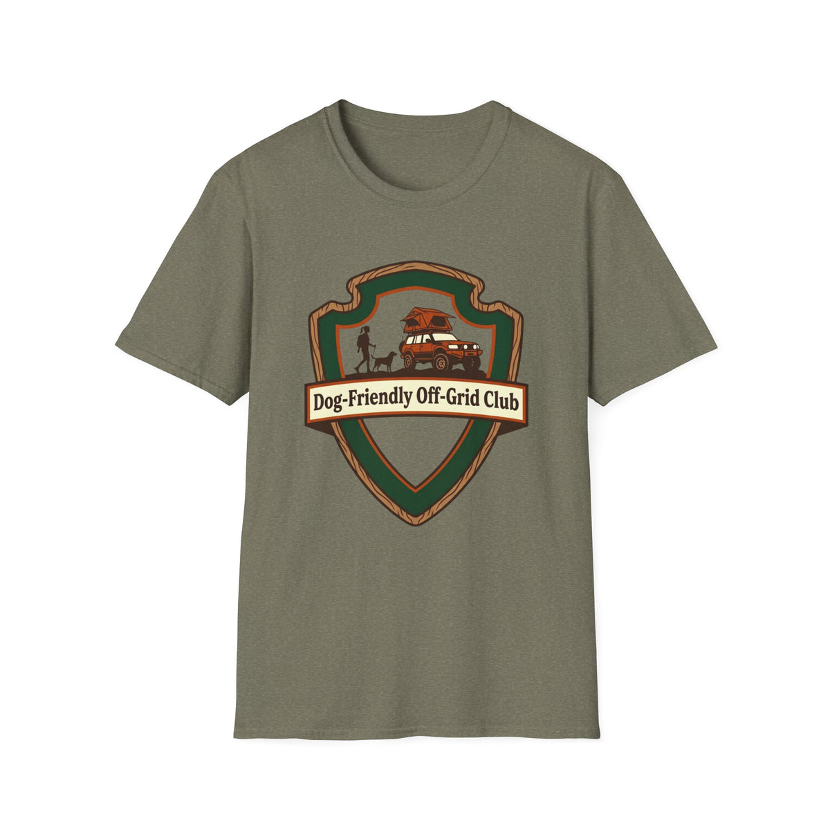 Dog Friendly Off Grid Club T-Shirt