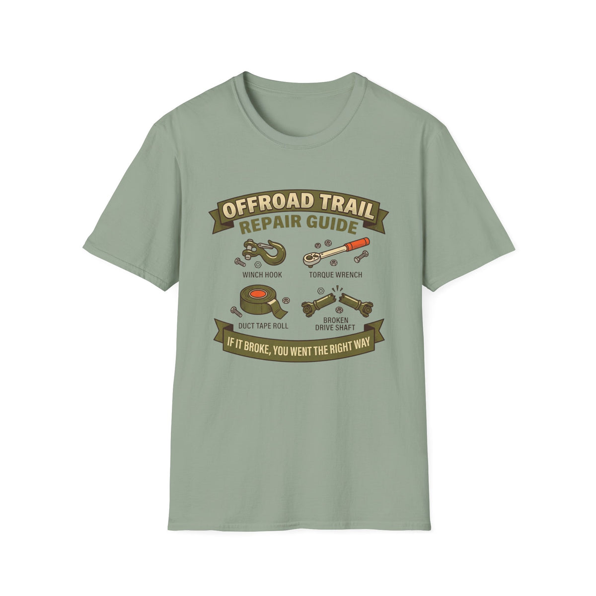 Off Road Trail Repair Guide T-Shirt