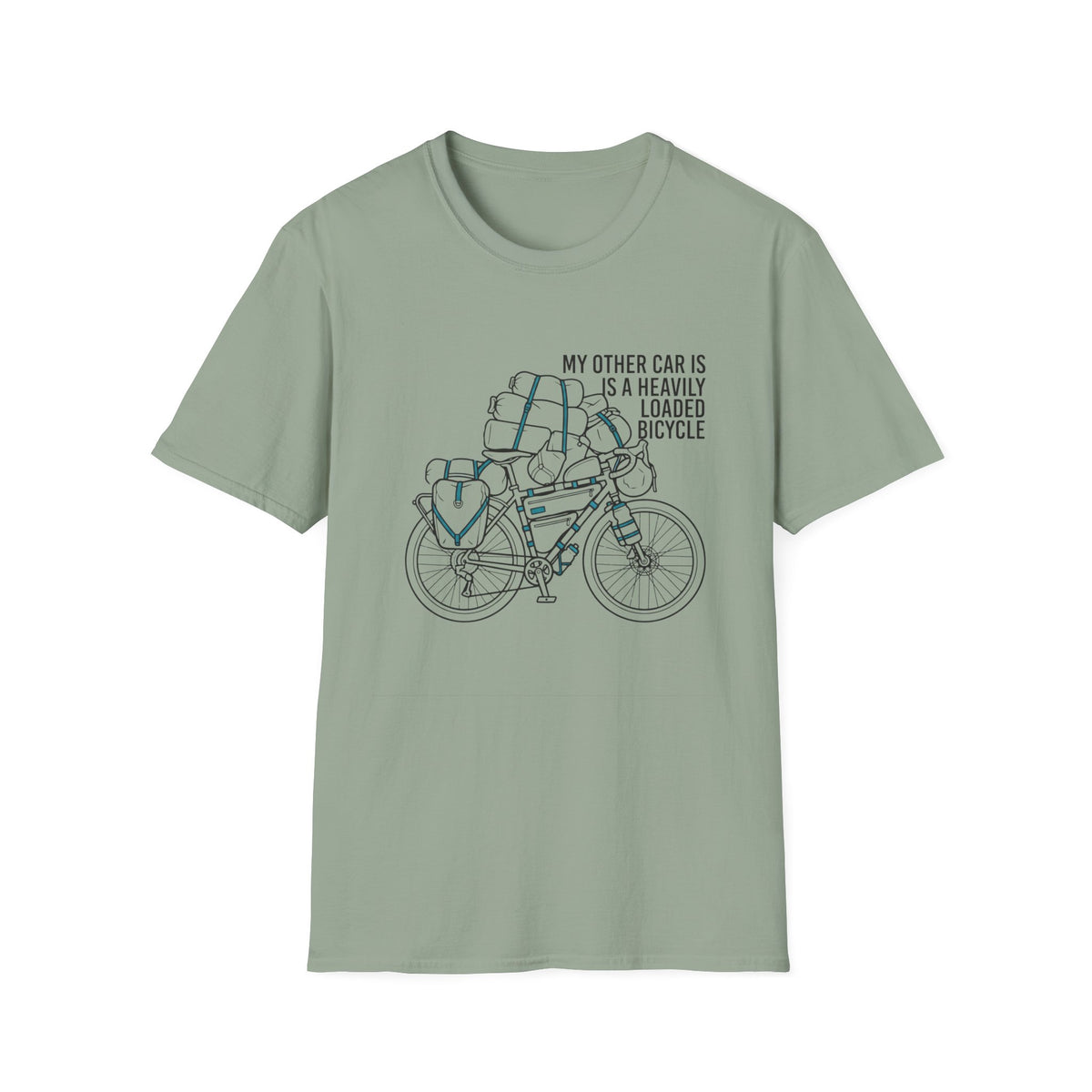 My Other Car Is A Heavily Loaded Bicycle T-Shirt