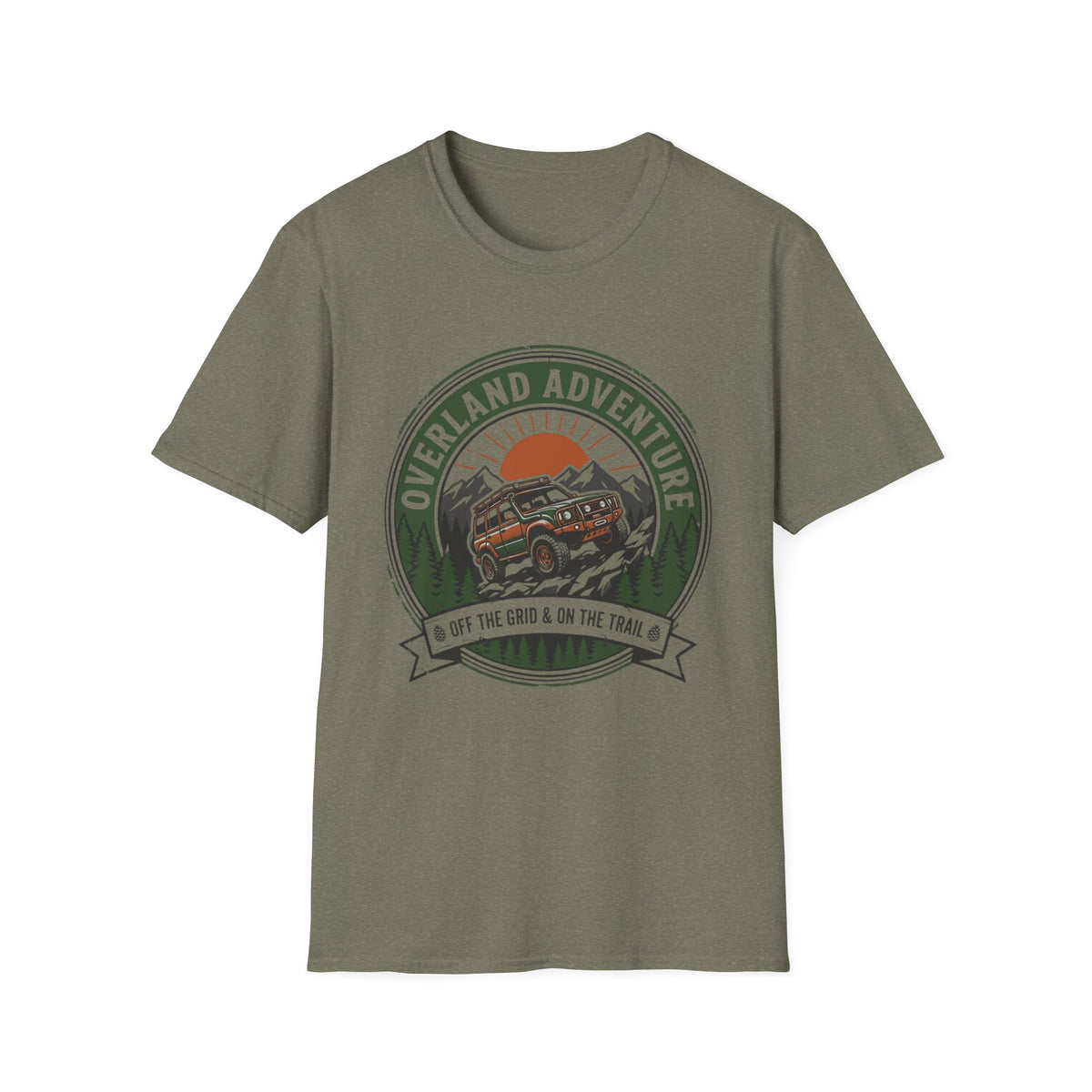 Overland Adventures Off The Grid On The Trail T-Shirt