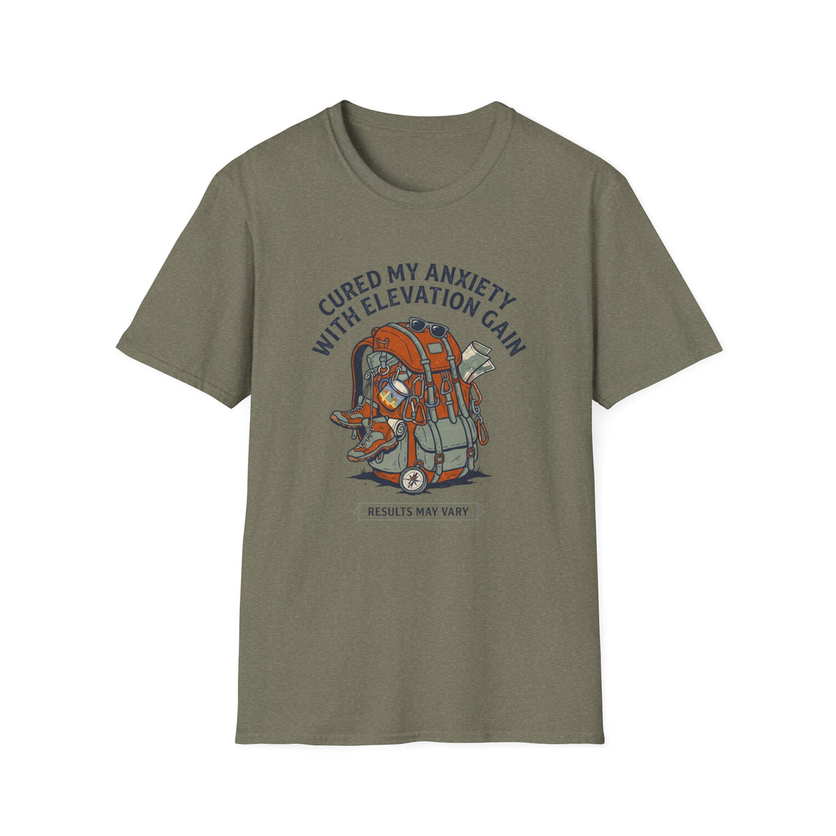 Cured My Anxiety With Elevation Gain T-Shirt