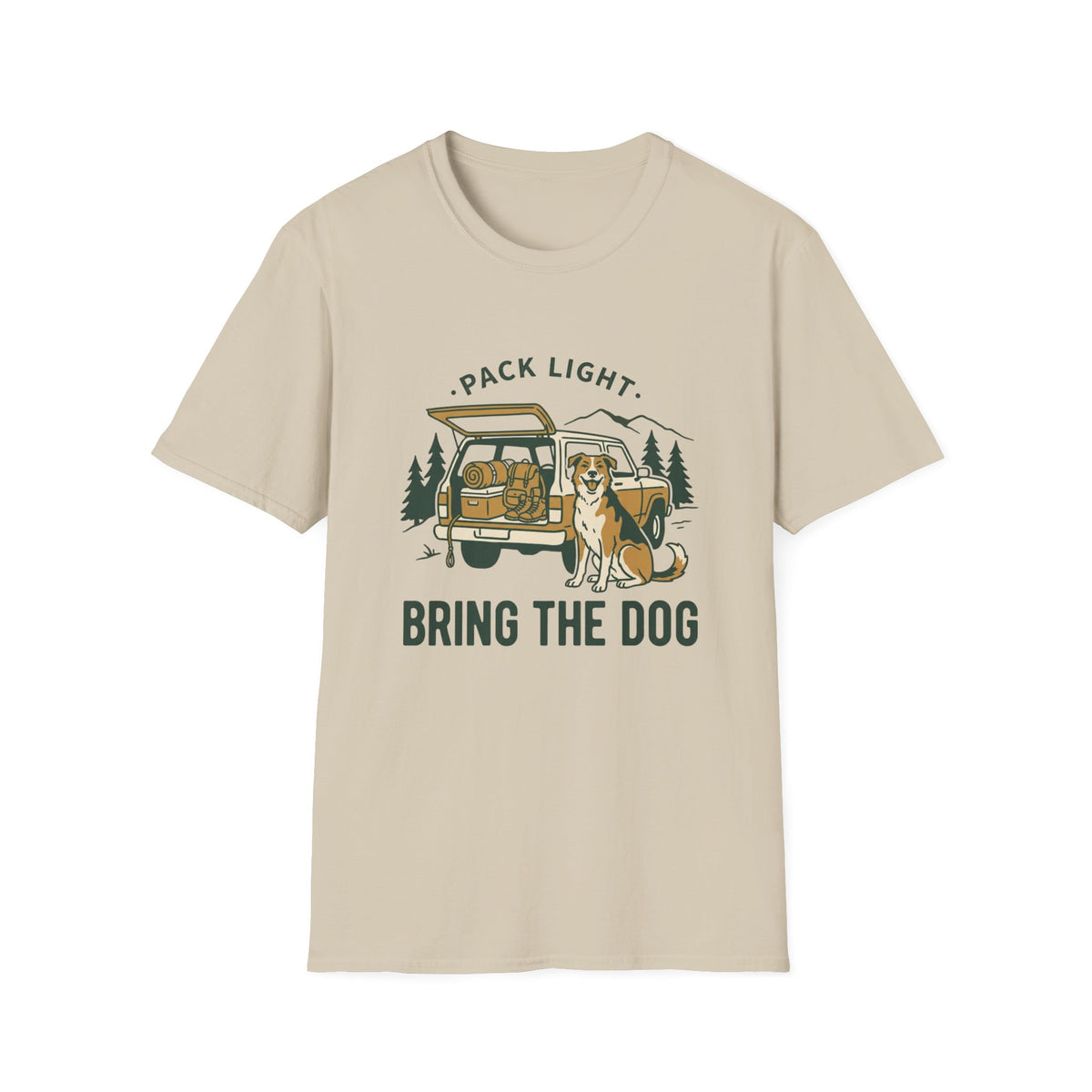 Pack Light Bring The Dog T-Shirt