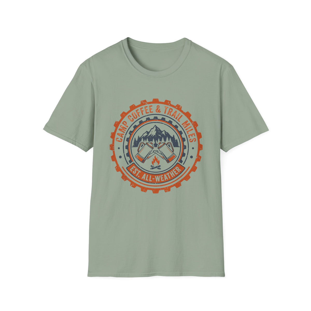 Camp Coffee and Trail Miles T-Shirt