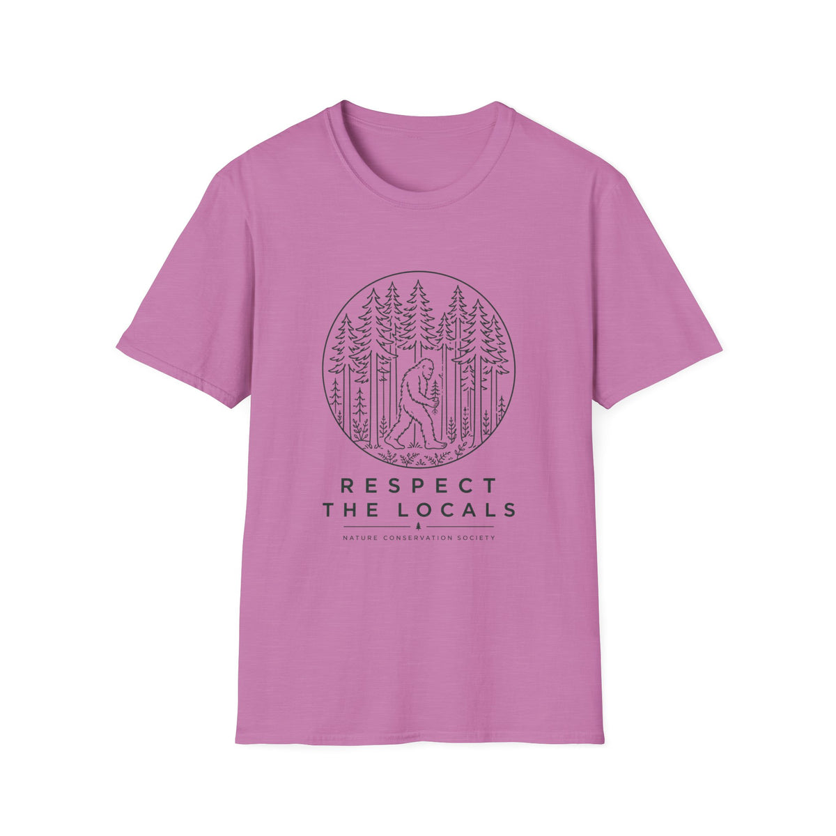 Respect The Locals Nature Conservation Society T-Shirt