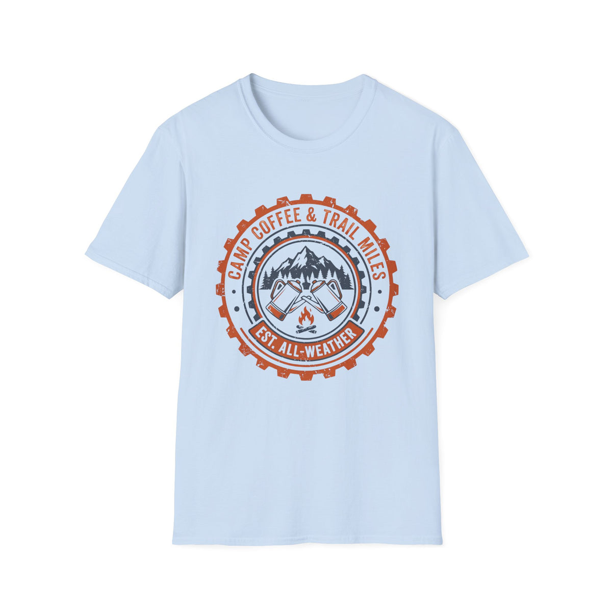 Camp Coffee and Trail Miles T-Shirt