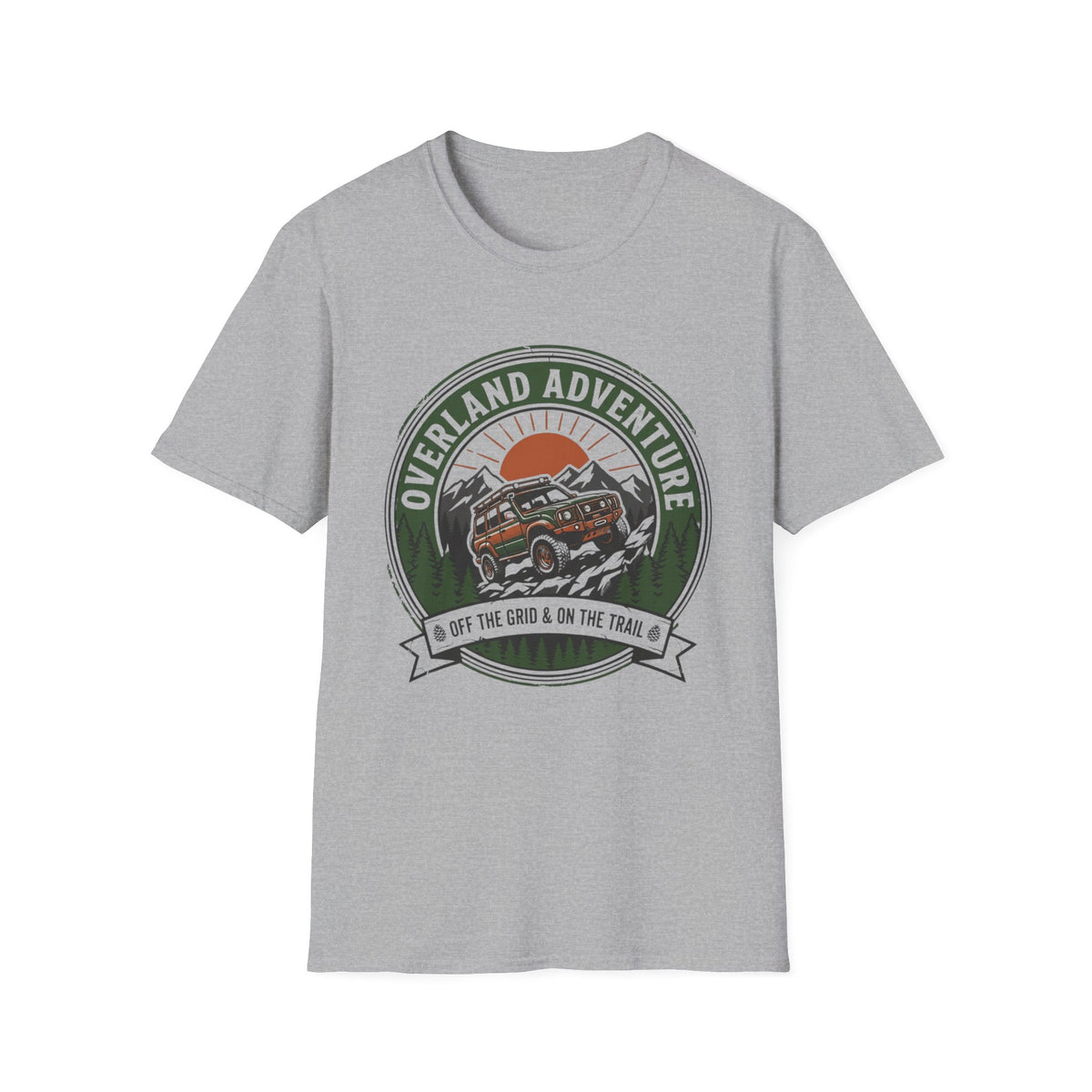 Overland Adventures Off The Grid On The Trail T-Shirt