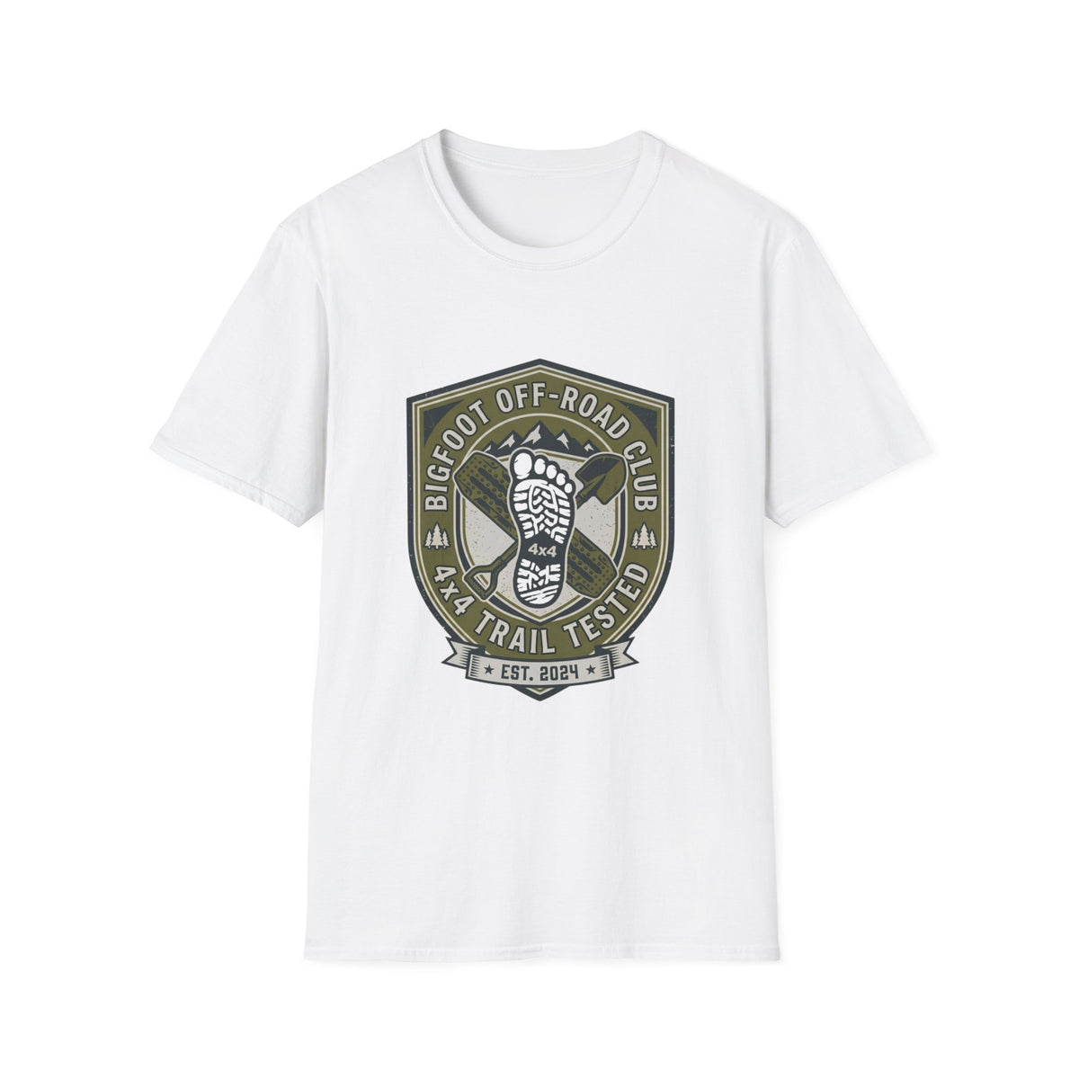 Bigfoot Off Road Club 4x4 Trail Tested T-Shirt