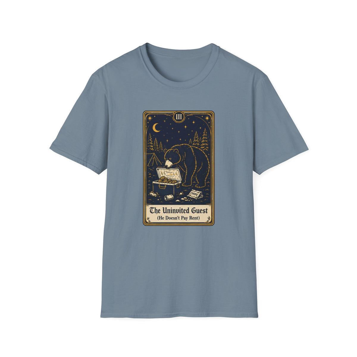 The Uninvited Guest Tarot T-Shirt