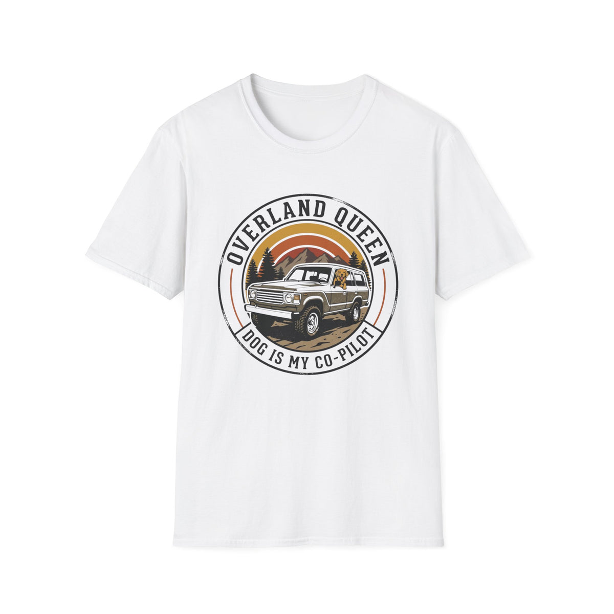 Overland Queen Dog Is My Copilot T-Shirt