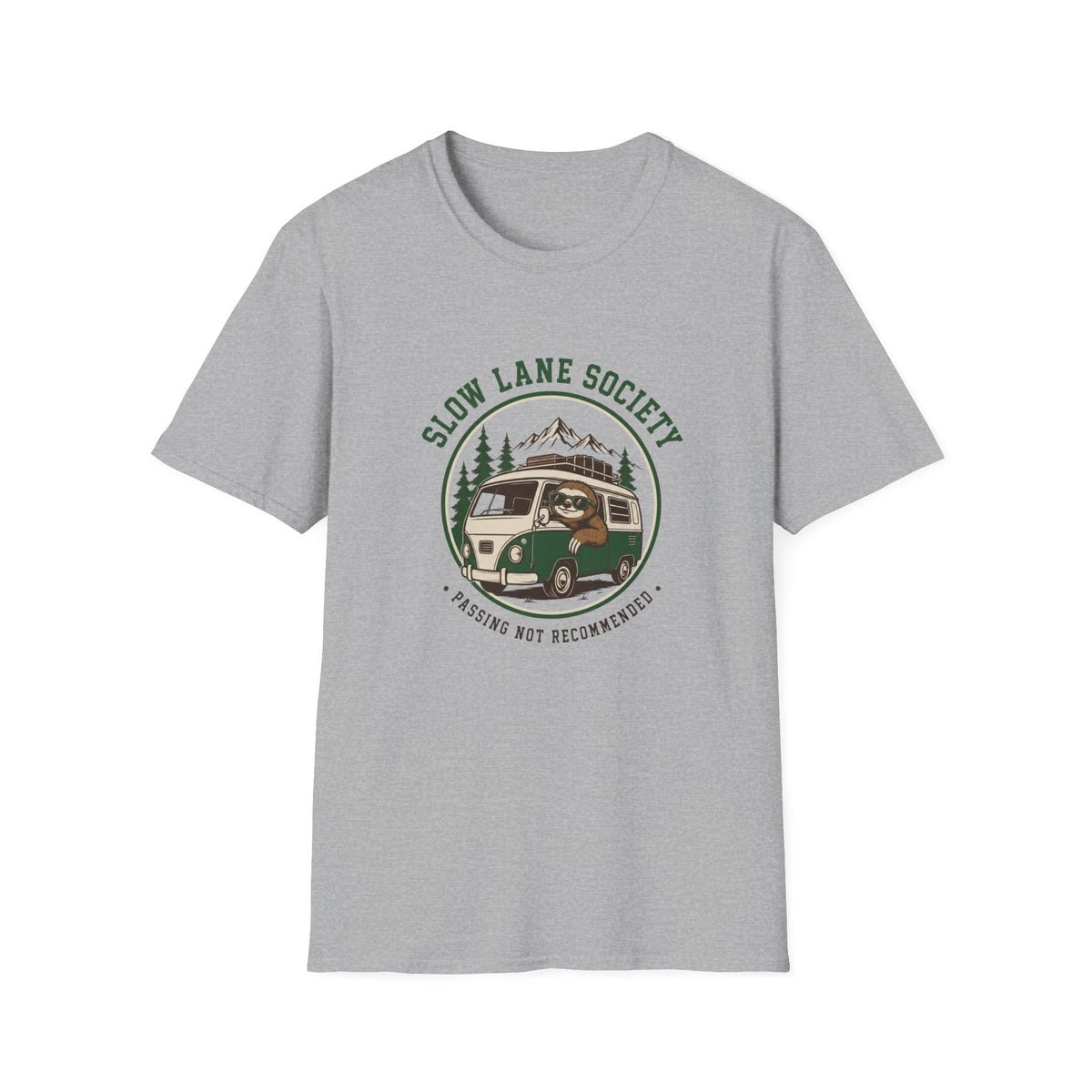 Slow Lane Society Passing Not Recommended T-Shirt