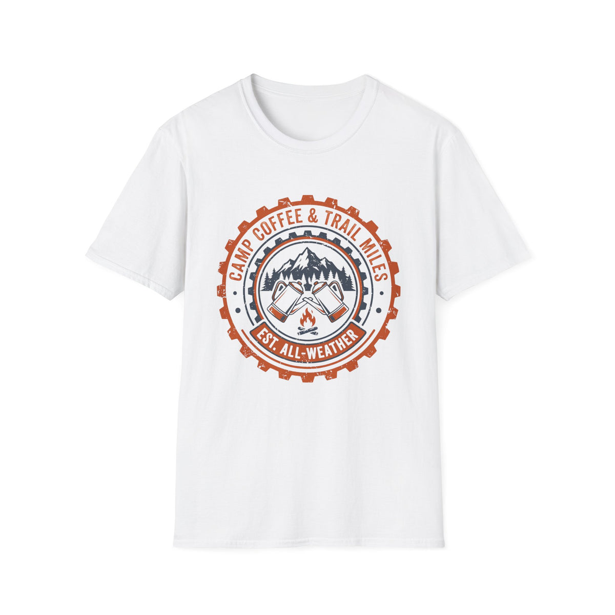 Camp Coffee and Trail Miles T-Shirt
