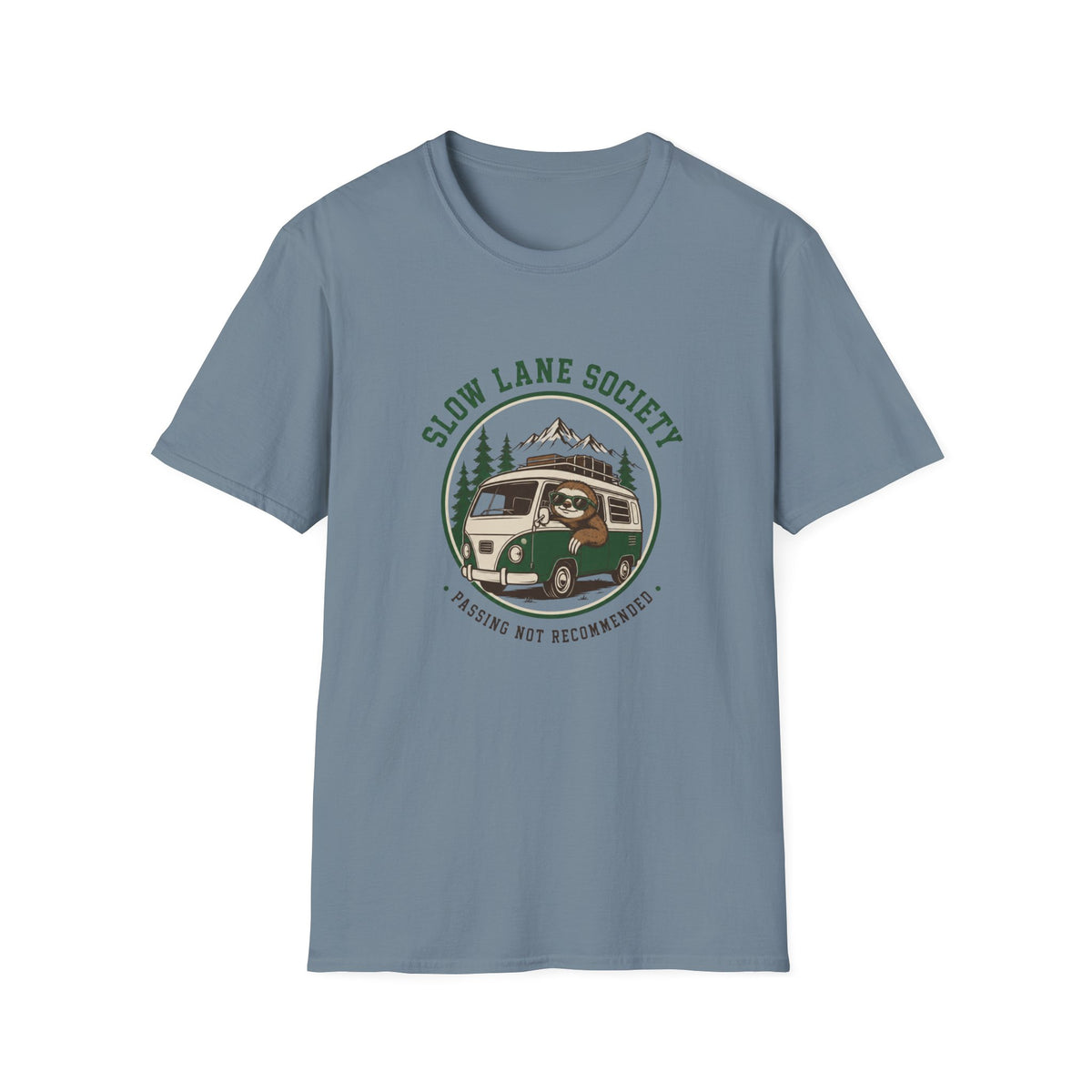Slow Lane Society Passing Not Recommended T-Shirt