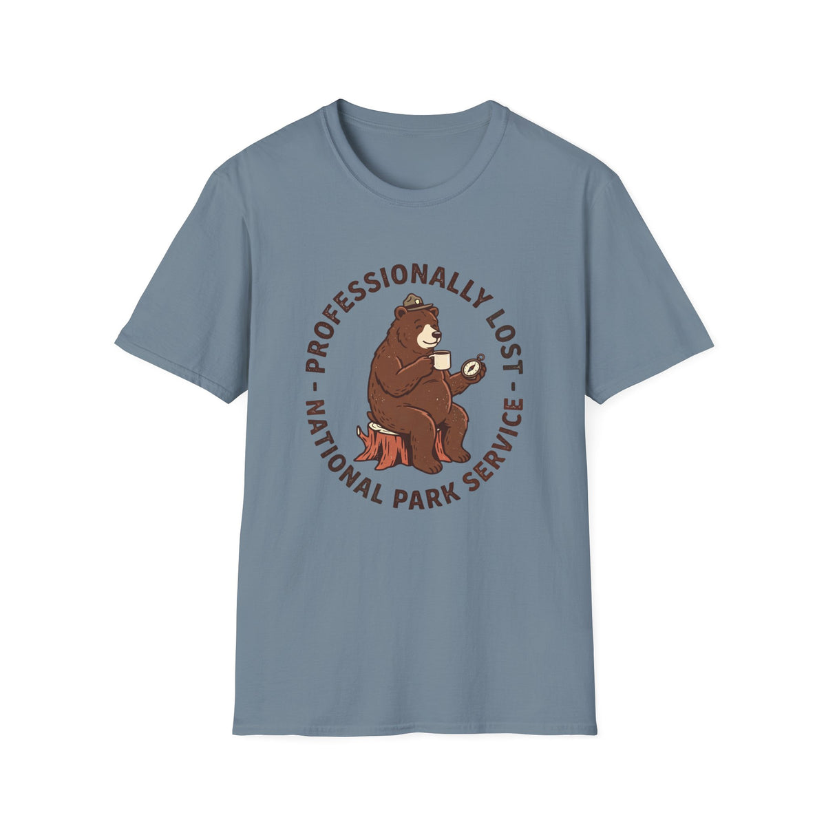 Professionally Lost National Parks Service T-Shirt