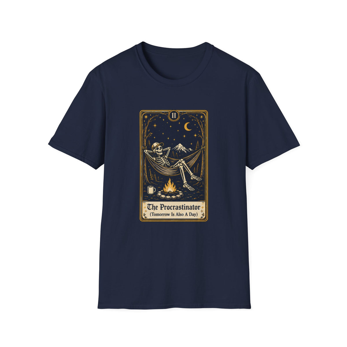 The Procrastinator Tarot T-Shirt
