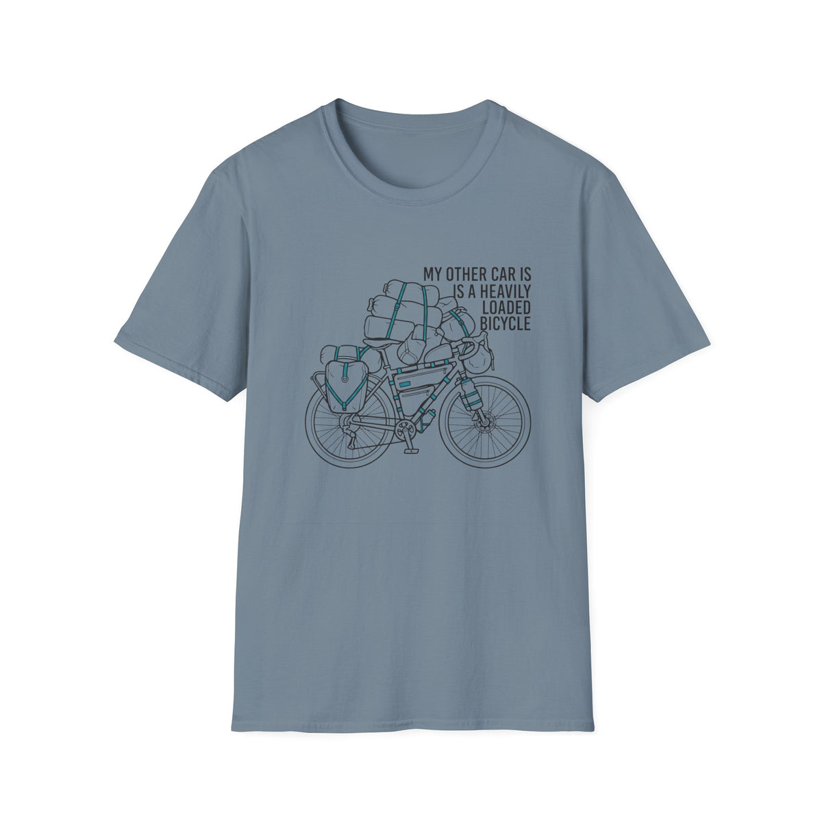 My Other Car Is A Heavily Loaded Bicycle T-Shirt