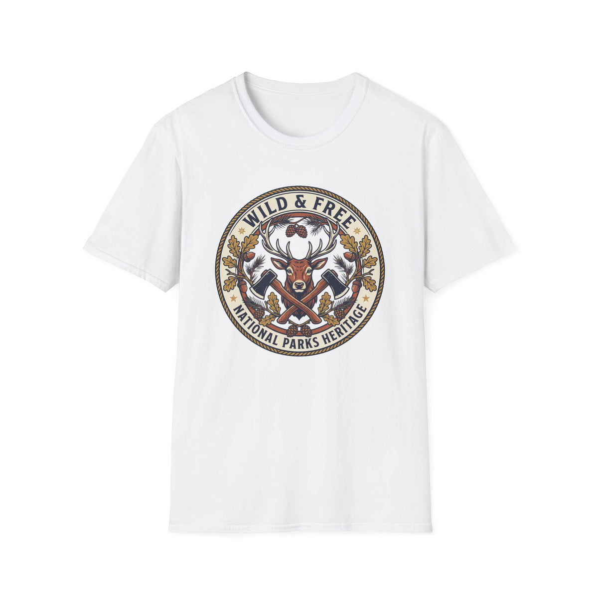 Wild and Free National PArks Heritage T-Shirt