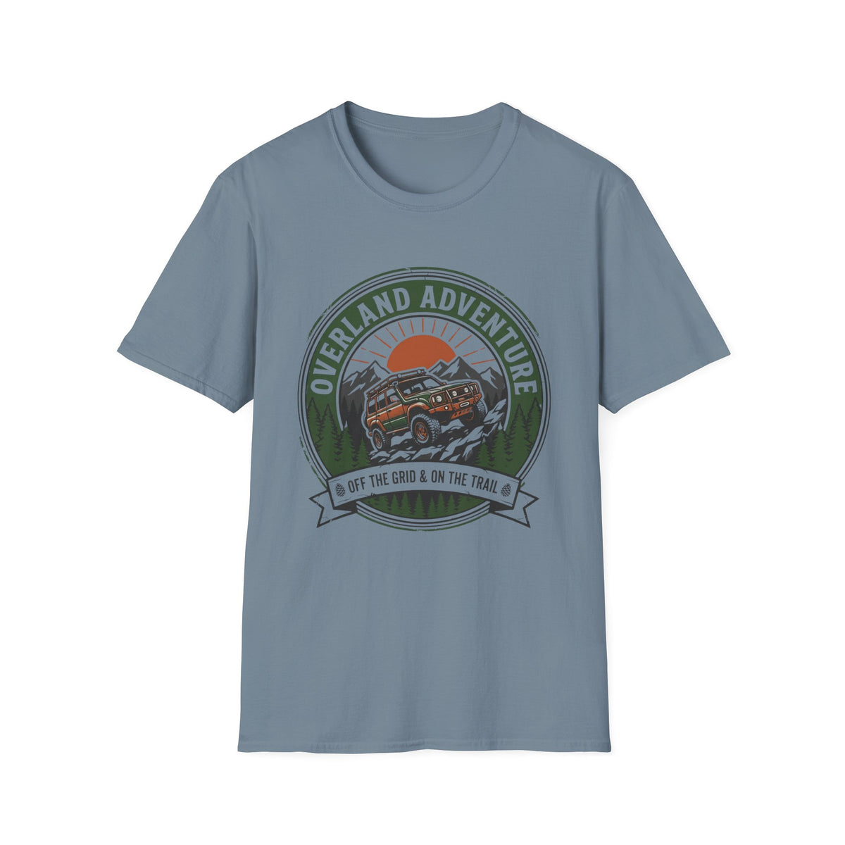 Overland Adventures Off The Grid On The Trail T-Shirt