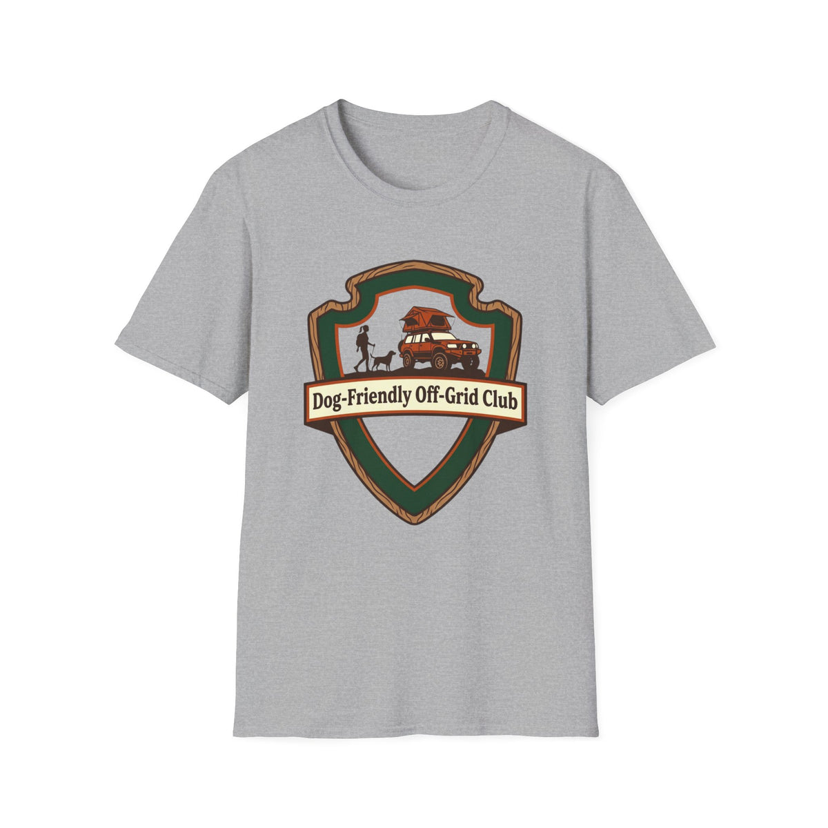 Dog Friendly Off Grid Club T-Shirt