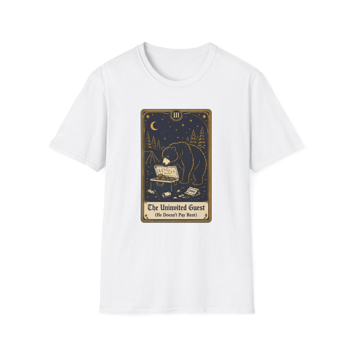 The Uninvited Guest Tarot T-Shirt