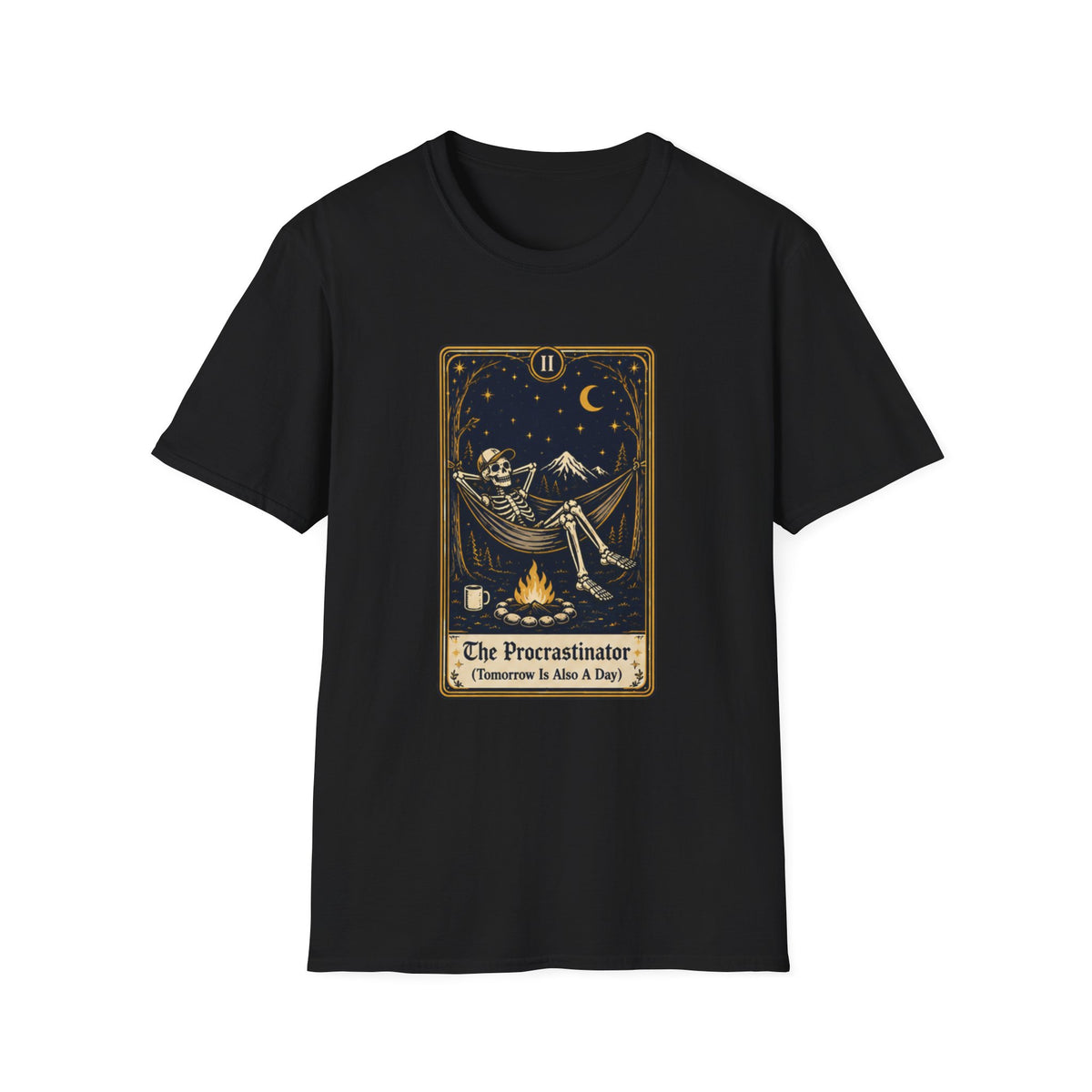 The Procrastinator Tarot T-Shirt