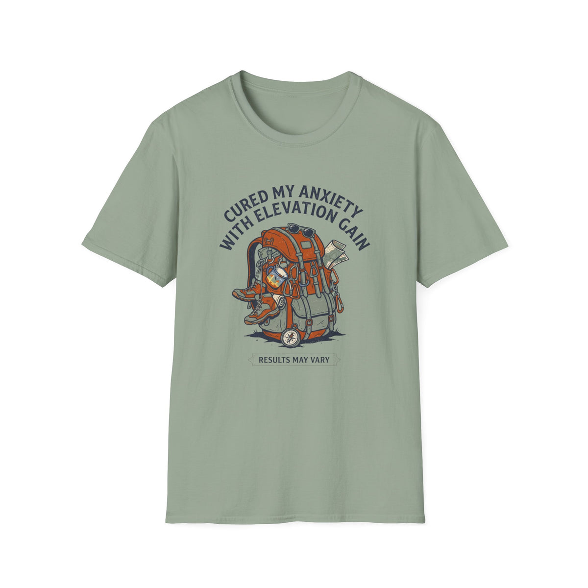 Cured My Anxiety With Elevation Gain T-Shirt