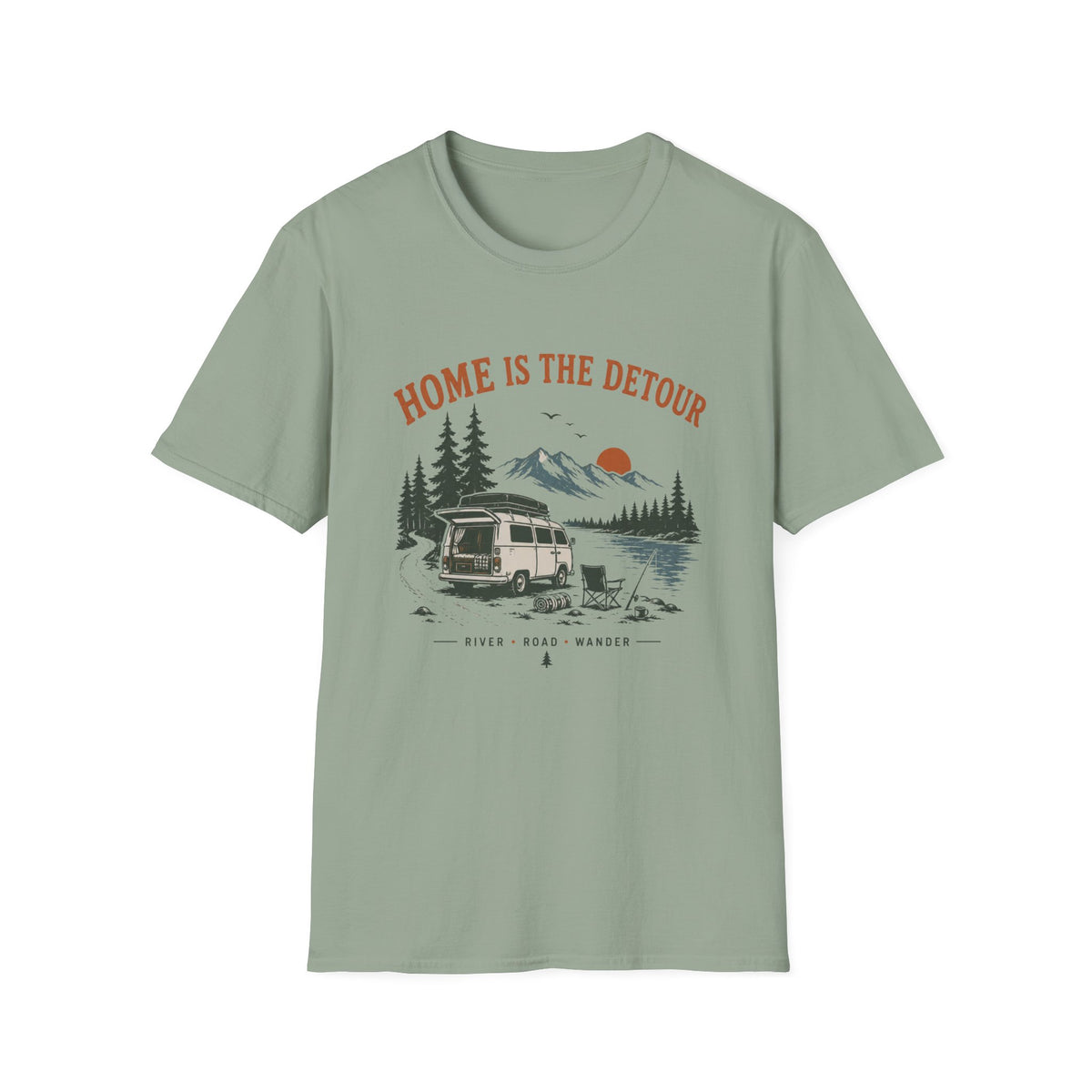 Home Is The Detour T-Shirt