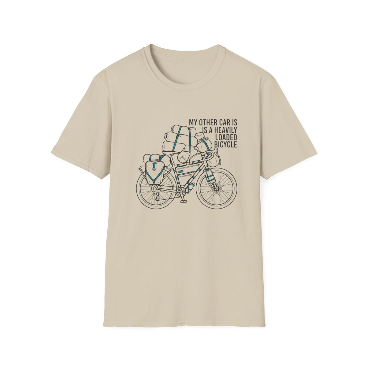 My Other Car Is A Heavily Loaded Bicycle T-Shirt