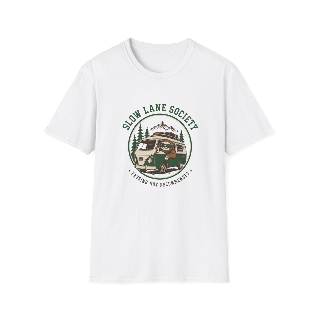 Slow Lane Society Passing Not Recommended T-Shirt