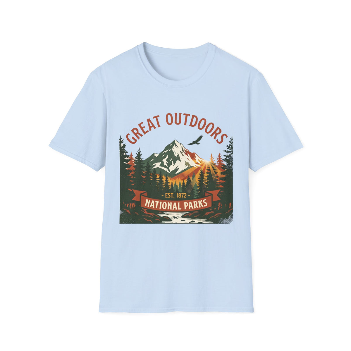 Great Outdoors National Parks T-Shirt