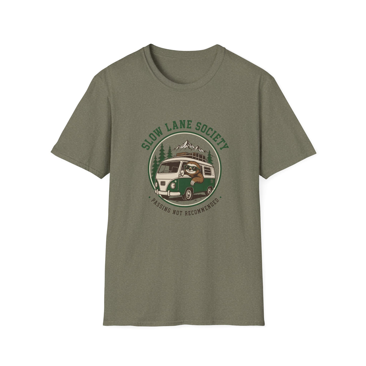 Slow Lane Society Passing Not Recommended T-Shirt