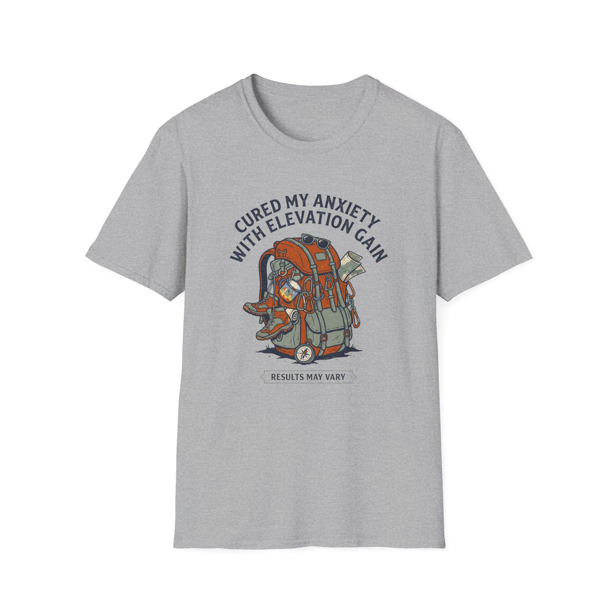 Cured My Anxiety With Elevation Gain T-Shirt