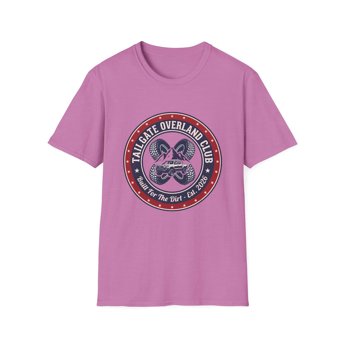 Tailgate Overland Club Built For The Dirt T-Shirt