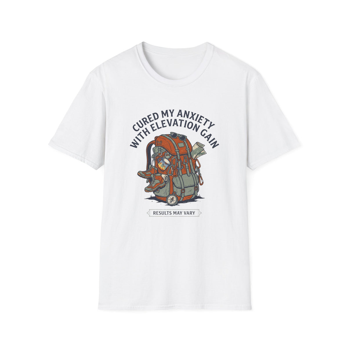 Cured My Anxiety With Elevation Gain T-Shirt