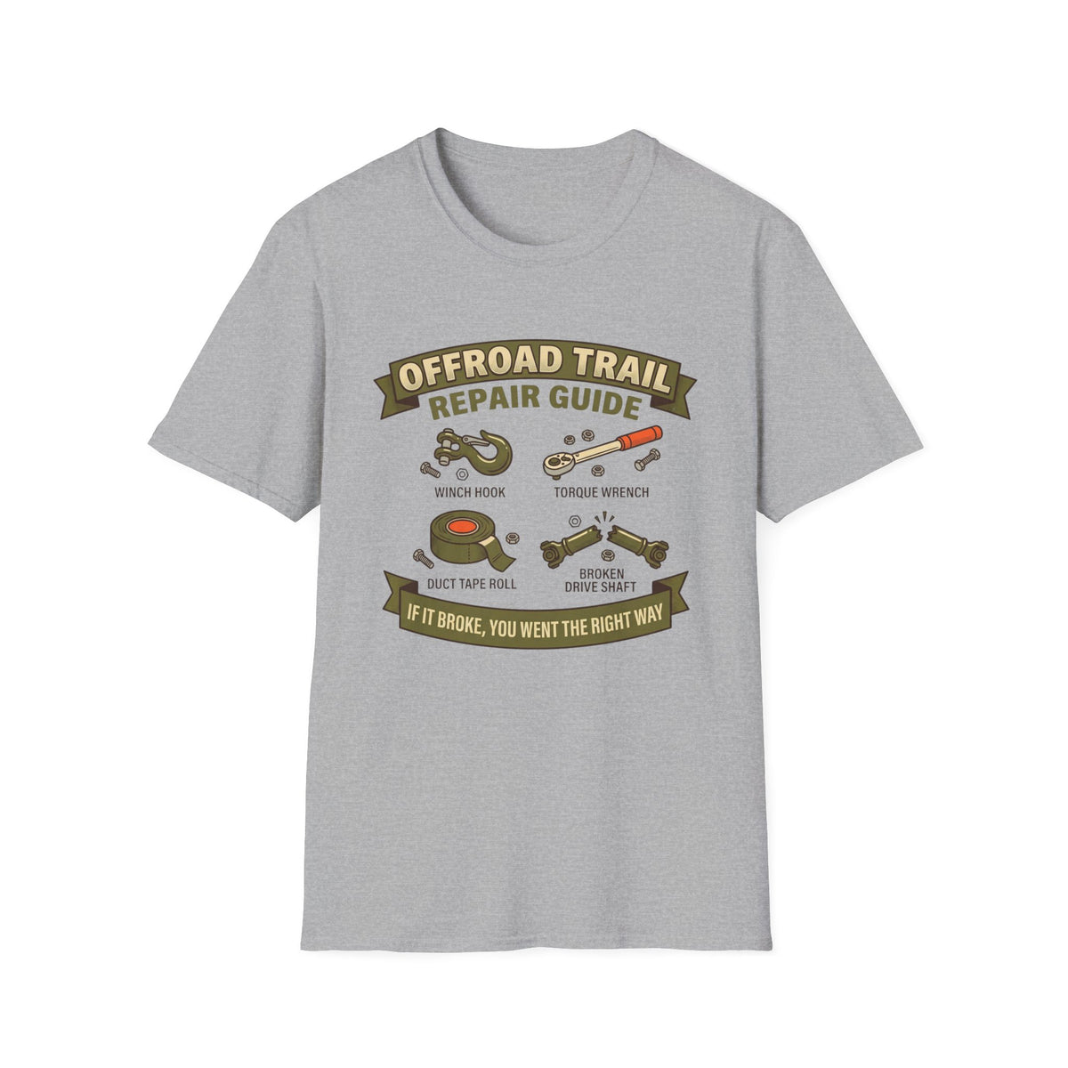 Off Road Trail Repair Guide T-Shirt