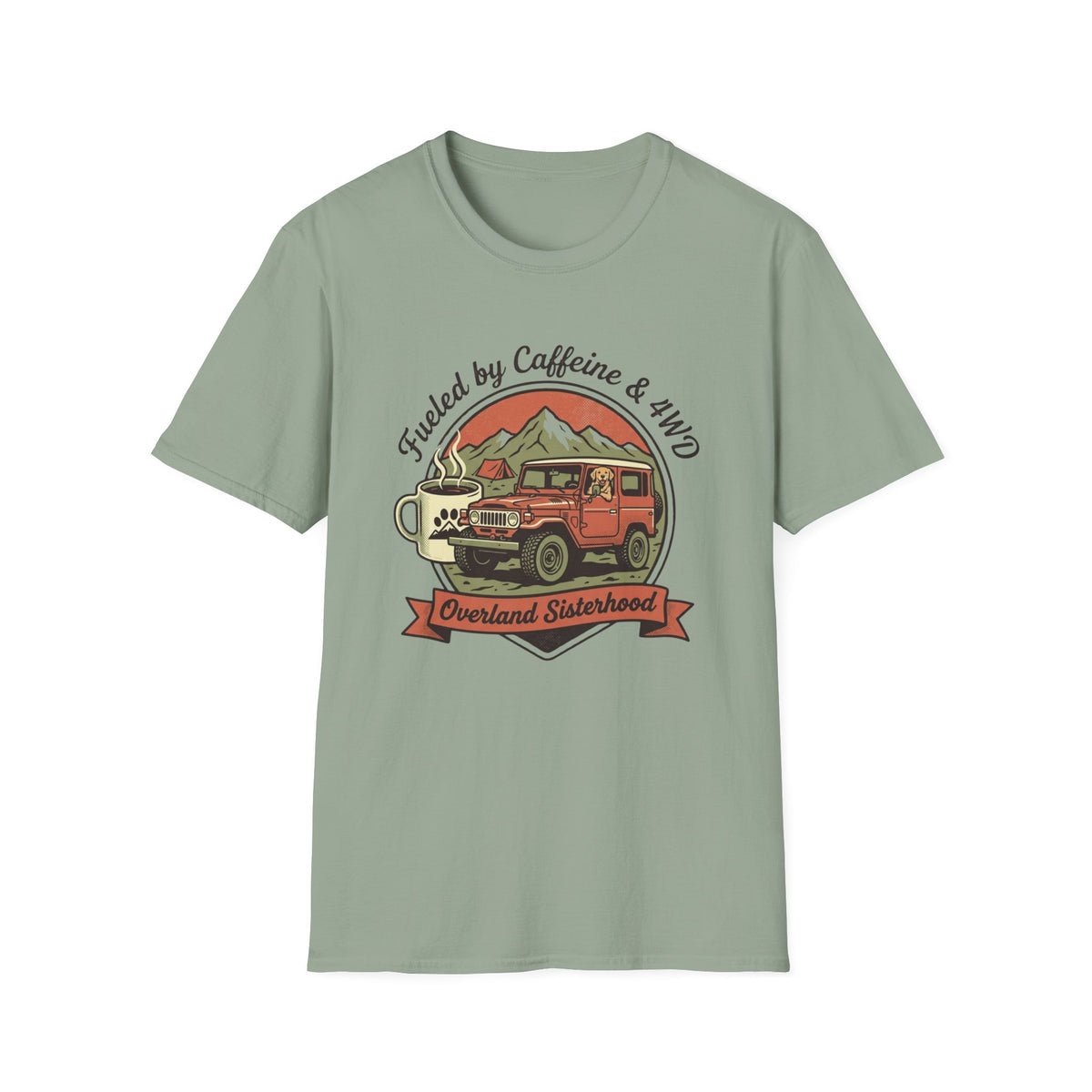 Fueld By Caffeine & 4WD T-Shirt