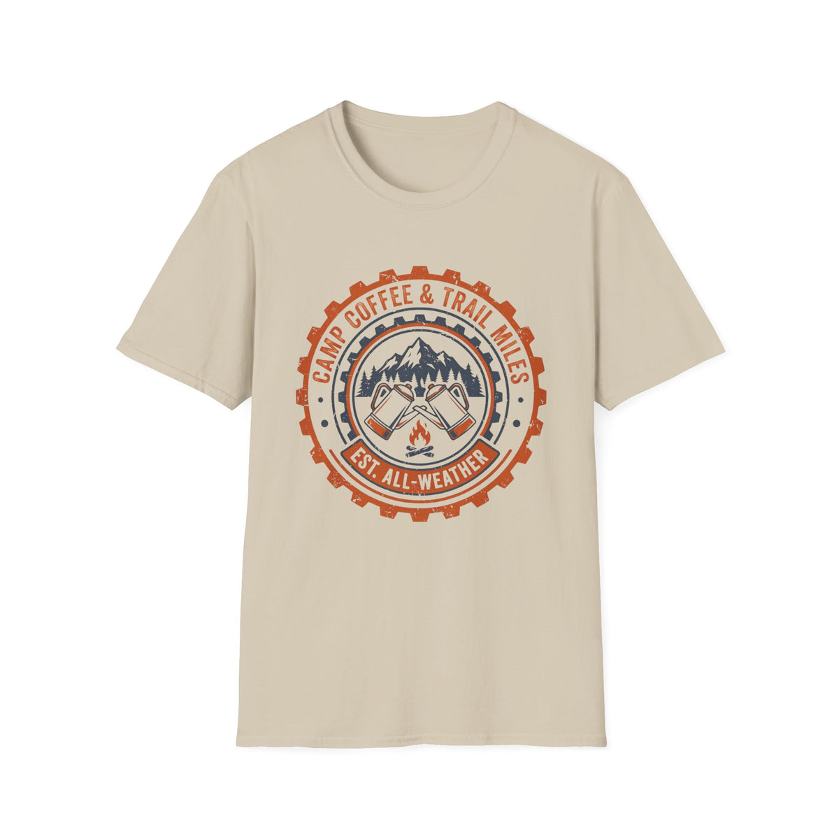 Camp Coffee and Trail Miles T-Shirt